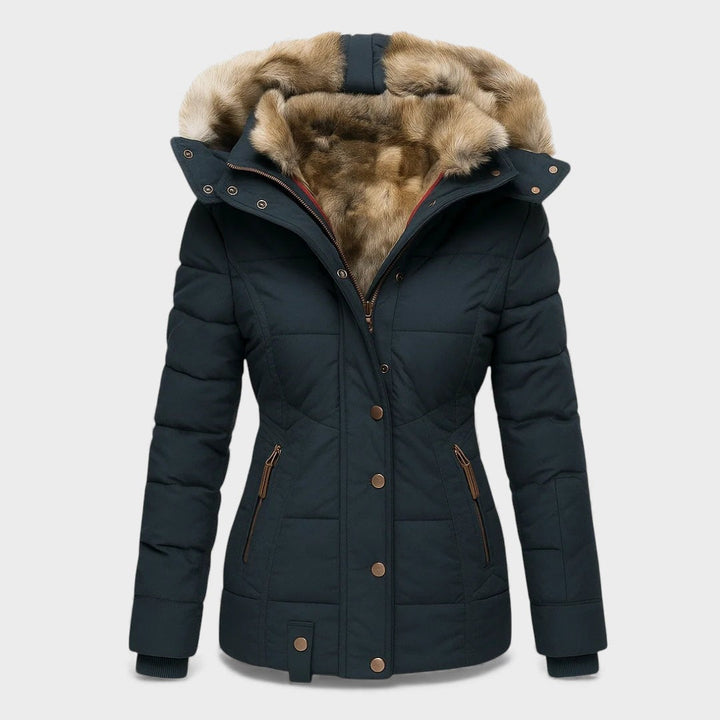 Alba™ | Abrigo de invierno con forro de pelo