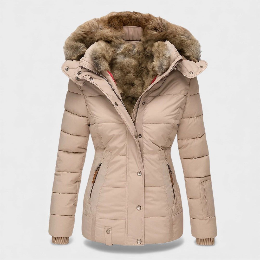 Alba™ | Abrigo de invierno con forro de pelo