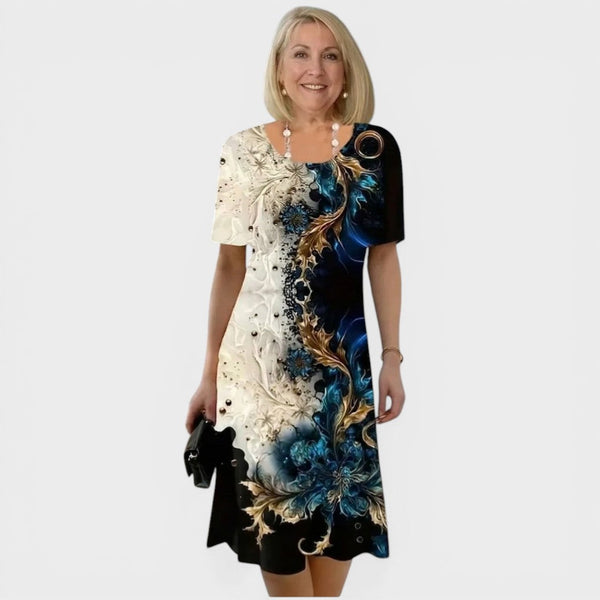 Marta™ | Vestido estampado cómodo