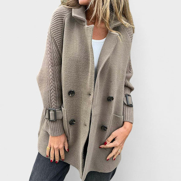 Noa™ | Abrigo de punto de media longitud